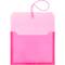 JAM Paper 9.75" x 13" Plastic Elastic Band Closure Expansion Envelopes, 12ct.